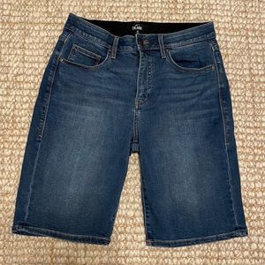 Lularoe Denim Bermuda Jean Shorts in Arizona Wash Size 30